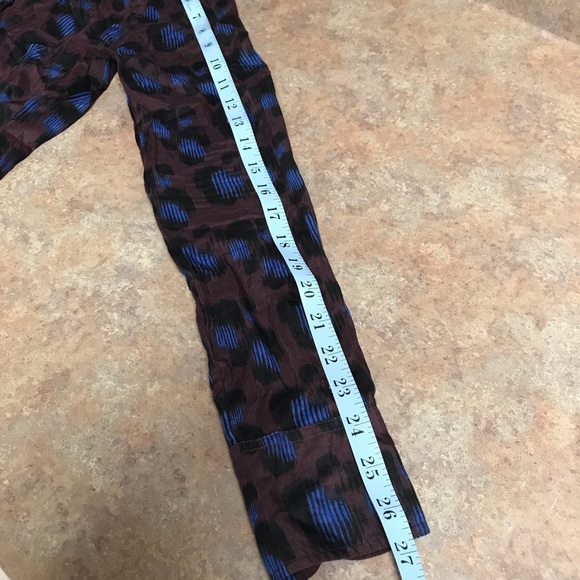 J Crew Perfect in Cobalt Lepoard E2665 - Picture 12 of 14